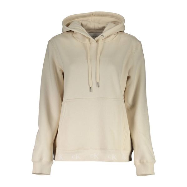 Calvin Klein CALVIN KLEIN SWEATSHIRT WITHOUT ZIP WOMAN BEIGE