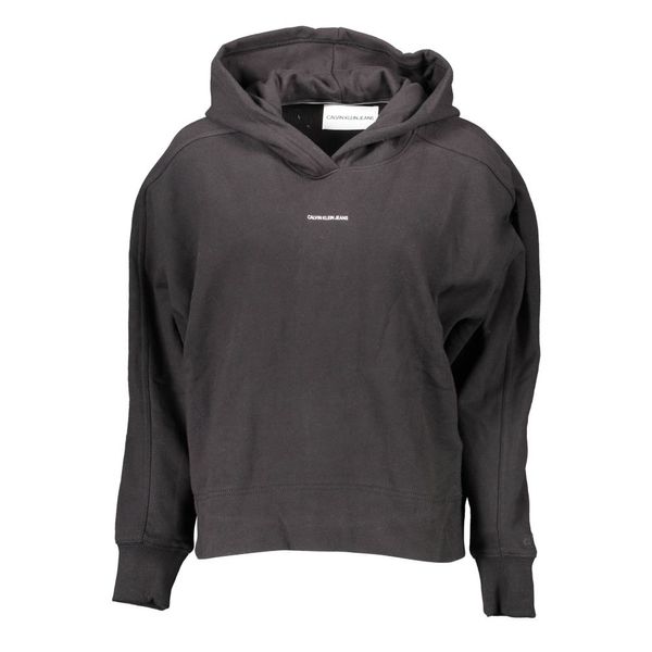 Calvin Klein CALVIN KLEIN SWEATSHIRT WITHOUT ZIP WOMAN BLACK