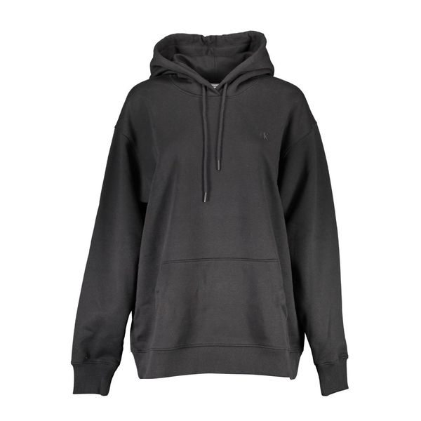 Calvin Klein CALVIN KLEIN SWEATSHIRT WITHOUT ZIP WOMAN BLACK