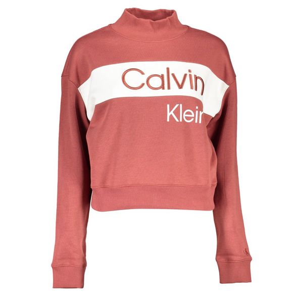Calvin Klein CALVIN KLEIN SWEATSHIRT WITHOUT ZIP WOMAN RED
