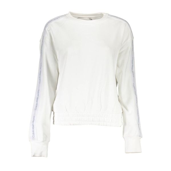 Calvin Klein CALVIN KLEIN SWEATSHIRT WITHOUT ZIP WOMAN WHITE