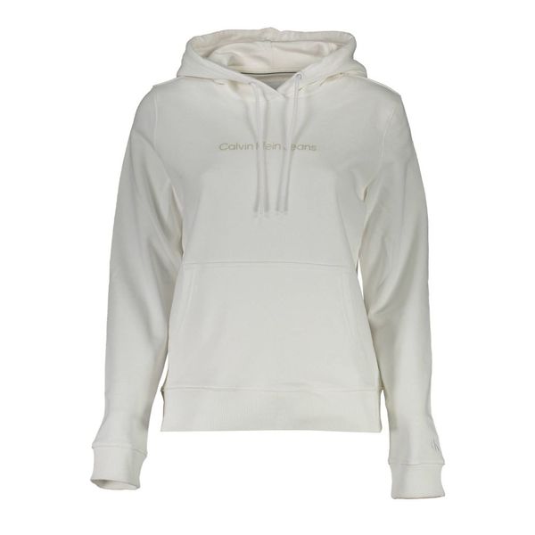 Calvin Klein CALVIN KLEIN SWEATSHIRT WITHOUT ZIP WOMAN WHITE