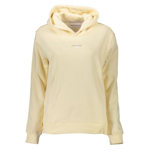 Calvin Klein CALVIN KLEIN SWEATSHIRT WITHOUT ZIP WOMAN YELLOW