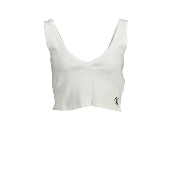 Calvin Klein CALVIN KLEIN TOP WOMAN WHITE
