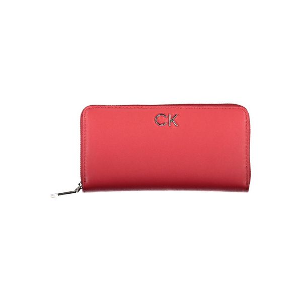 Calvin Klein CALVIN KLEIN WALLET WOMAN RED