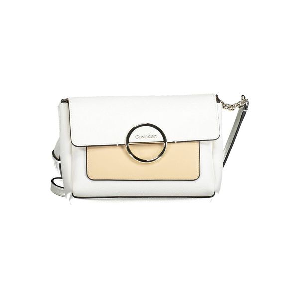 Calvin Klein CALVIN KLEIN WHITE WOMAN SHOULDER BAG