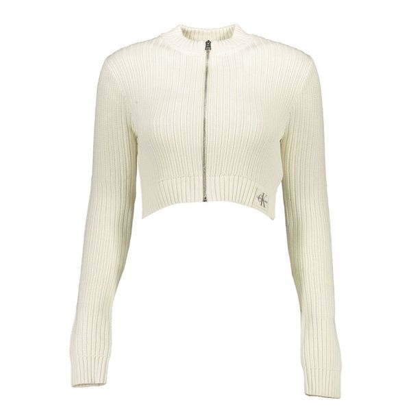 Calvin Klein CALVIN KLEIN WOMEN'S CARDIGAN WHITE