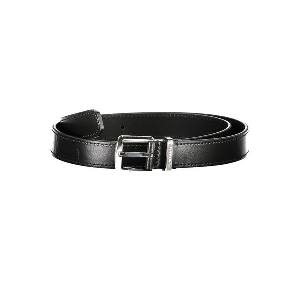Calvin Klein CALVIN KLEIN WOMEN'S LEATHER BELT BLACK