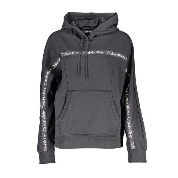 Calvin Klein CALVIN KLEIN WOMEN'S SWEATSHIRT WITHOUT ZIP BLACK