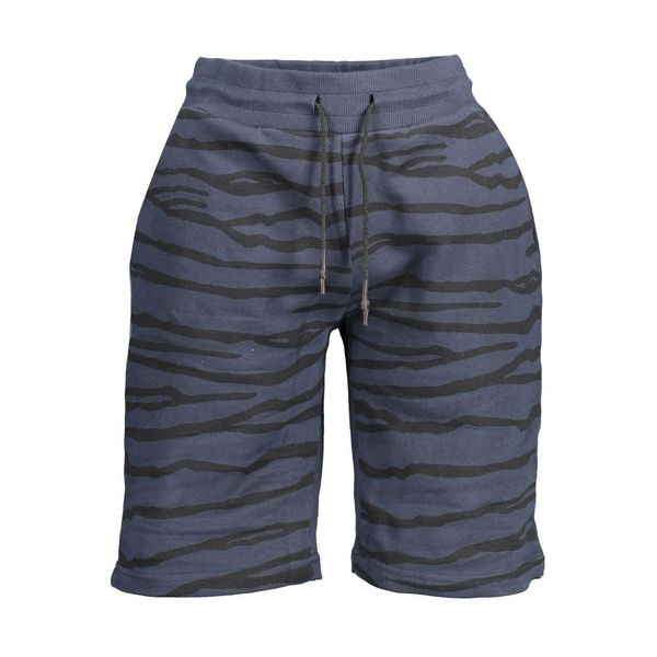 Cavalli Class CAVALLI CLASS BLUE MEN'S BERMUDA TROUSERS