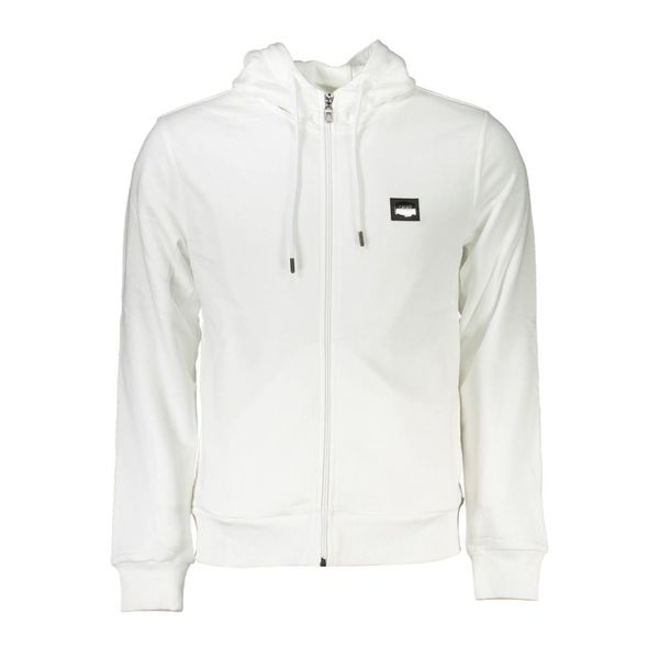 Cavalli Class CAVALLI CLASS MEN'S WHITE SWEATSHIRT