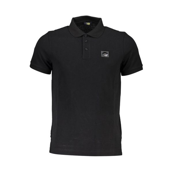 Cavalli Class CAVALLI CLASS POLO SHORT SLEEVE MAN BLACK