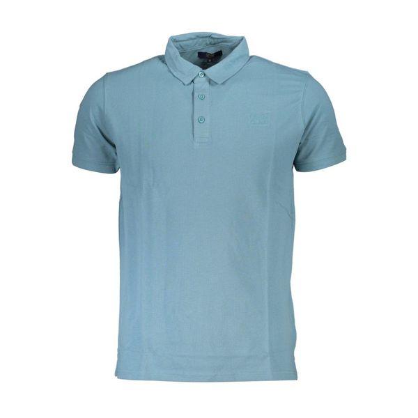 Cavalli Class CAVALLI CLASS POLO SHORT SLEEVE MAN LIGHT BLUE