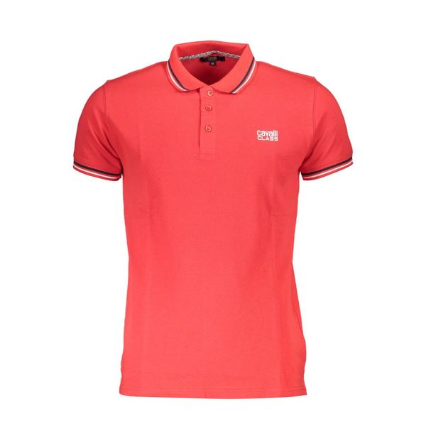 Cavalli Class CAVALLI CLASS POLO SHORT SLEEVE MAN RED