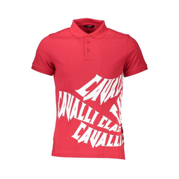 Cavalli Class CAVALLI CLASS POLO SHORT SLEEVE MAN RED