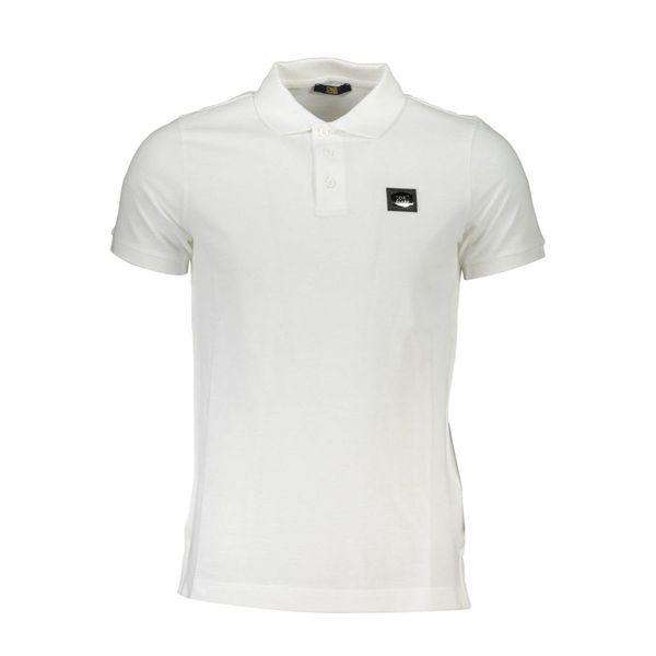Cavalli Class CAVALLI CLASS POLO SHORT SLEEVE MAN WHITE