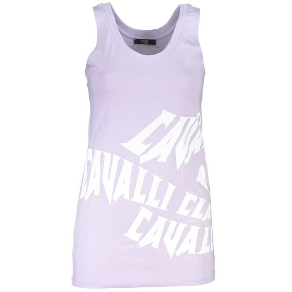 Cavalli Class CAVALLI CLASS PURPLE WOMEN'S TANK TOP