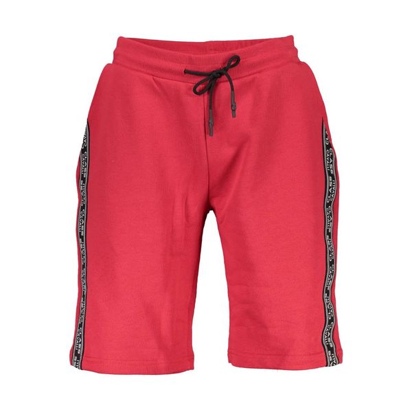 Cavalli Class CAVALLI CLASS RED MEN'S SHORT TROUSERS