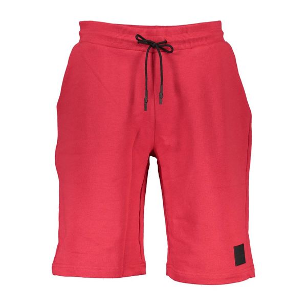 Cavalli Class CAVALLI CLASS RED MEN'S SHORT TROUSERS
