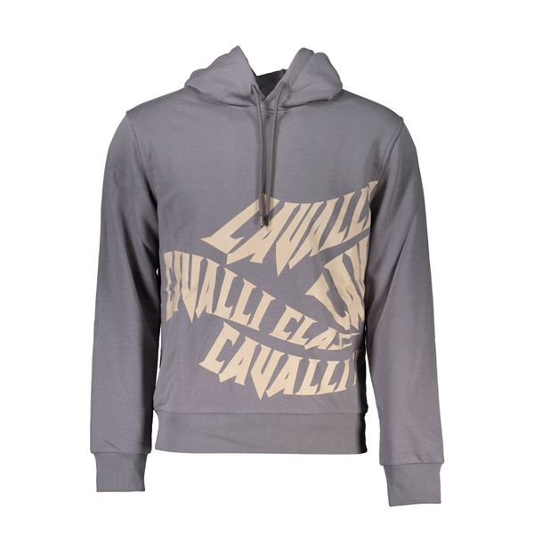 Cavalli Class CAVALLI CLASS SWEATSHIRT WITHOUT ZIP FOR MAN GRAY