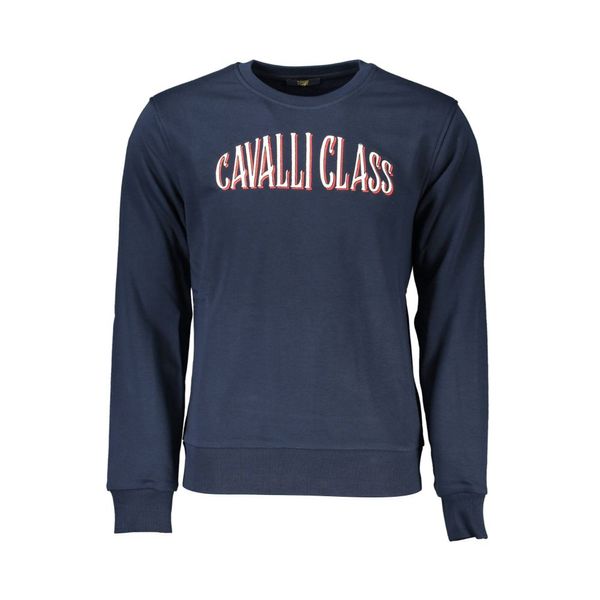 Cavalli Class CAVALLI CLASS SWEATSHIRT WITHOUT ZIP MAN BLUE