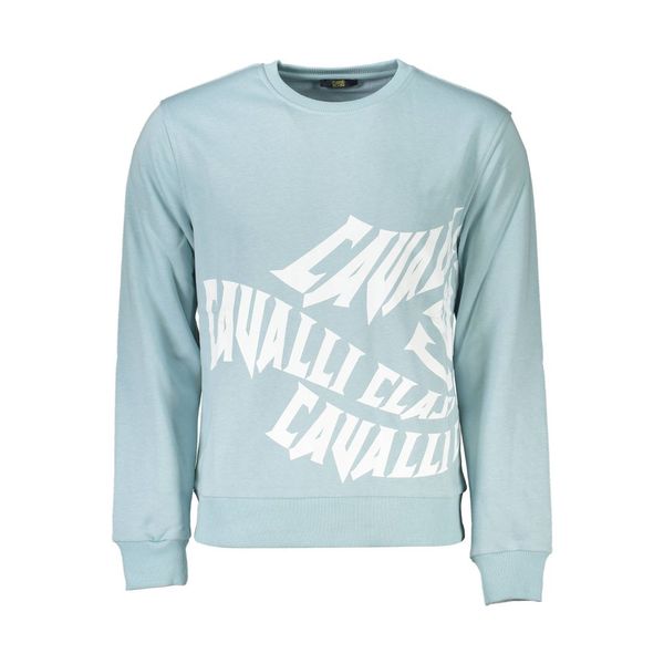Cavalli Class CAVALLI CLASS SWEATSHIRT WITHOUT ZIP MAN LIGHT BLUE