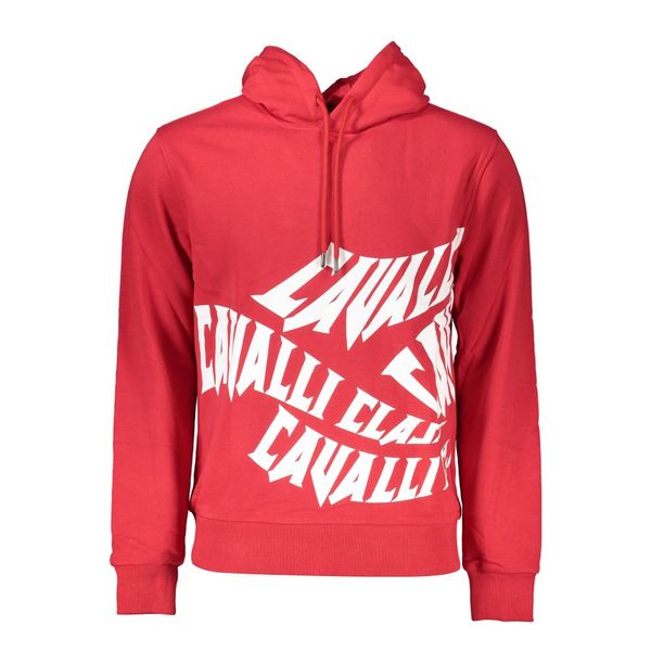 Cavalli Class CAVALLI CLASS SWEATSHIRT WITHOUT ZIP MAN RED