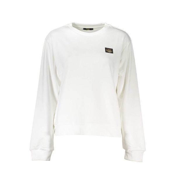 Cavalli Class CAVALLI CLASS SWEATSHIRT WITHOUT ZIP WOMAN WHITE