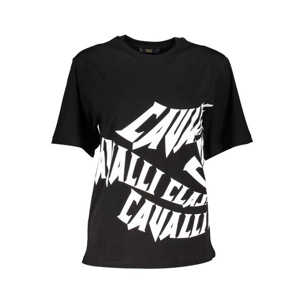 Cavalli Class CAVALLI CLASS T-SHIRT SHORT SLEEVE WOMAN BLACK