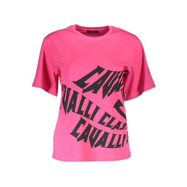 Cavalli Class CAVALLI CLASS T-SHIRT SHORT SLEEVE WOMAN PINK