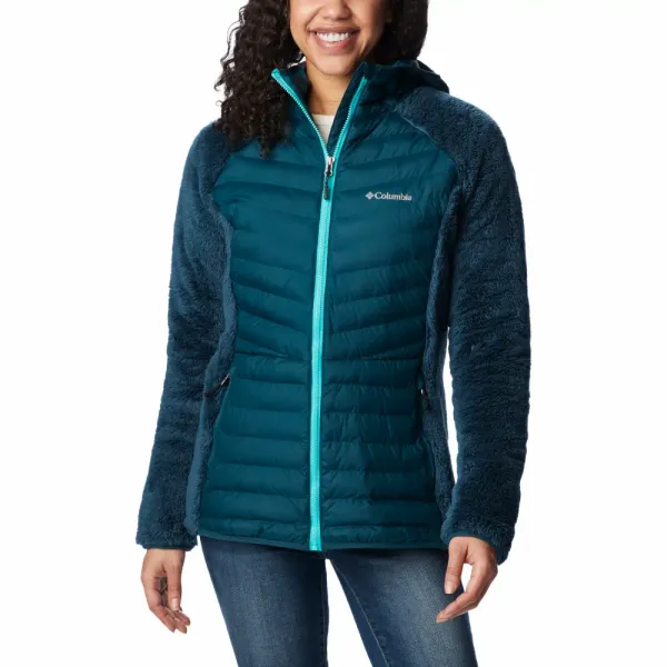 Columbia Columbia wmn powder lite sherpa hybrid full zip jacket 2051782414