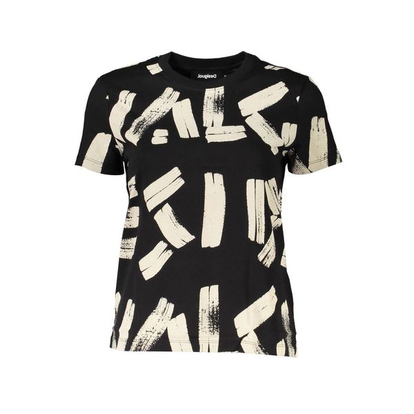 Desigual DESIGUAL BLACK WOMAN SHORT SLEEVE T-SHIRT
