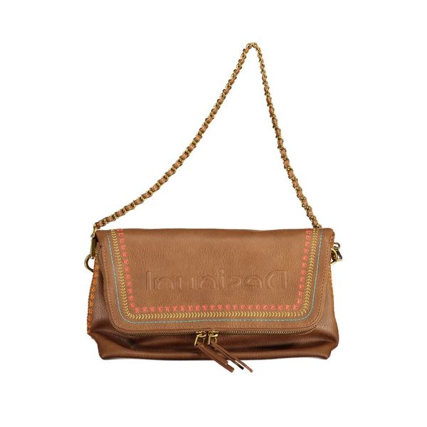 Desigual DESIGUAL BROWN WOMEN'S BAG