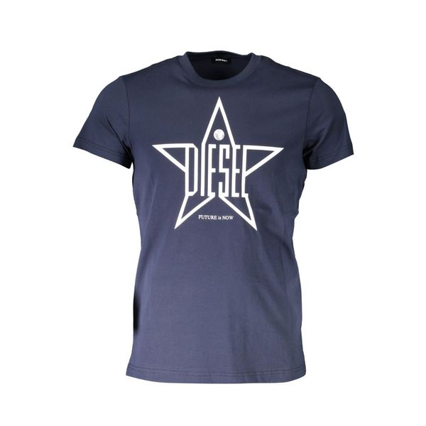 Diesel DIESEL MEN'S SHORT SLEEVE T-SHIRT BLUE