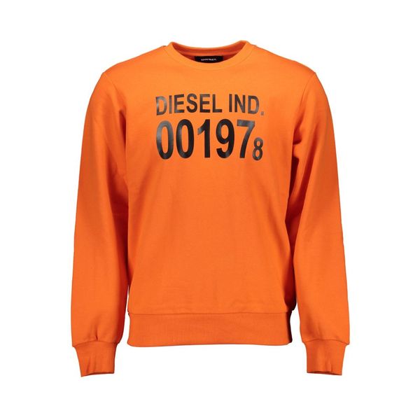 Diesel DIESEL SWEATSHIRT WITHOUT ZIP MAN ORANGE