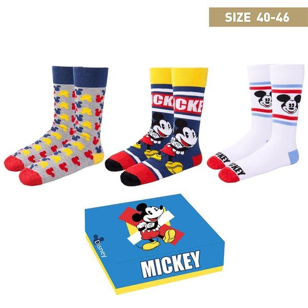 Mickey & Minnie Disney Mickey pack 3 socks