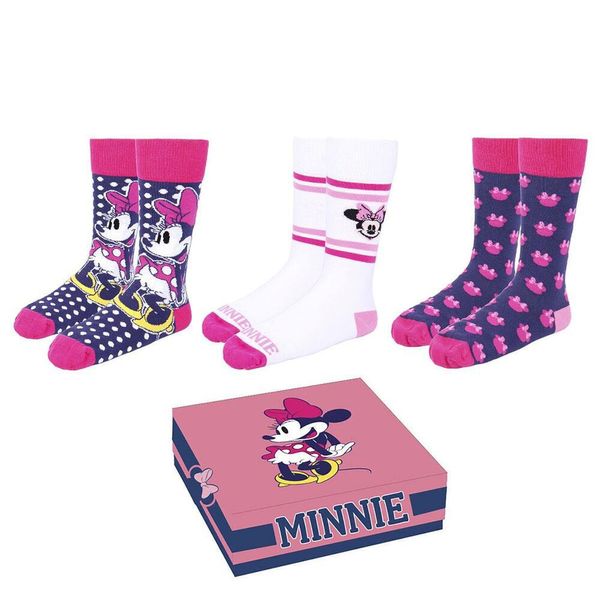 Mickey & Minnie Disney Minnie pack 3 socks