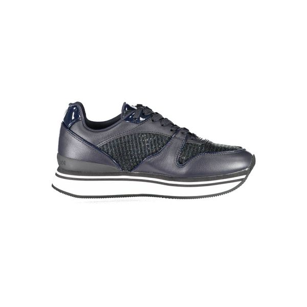 Emporio Armani EMPORIO ARMANI WOMEN'S BLUE SPORTS SHOES