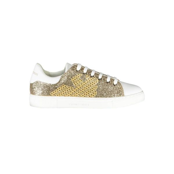 Emporio Armani EMPORIO ARMANI WOMEN'S SPORTS SHOES GOLD