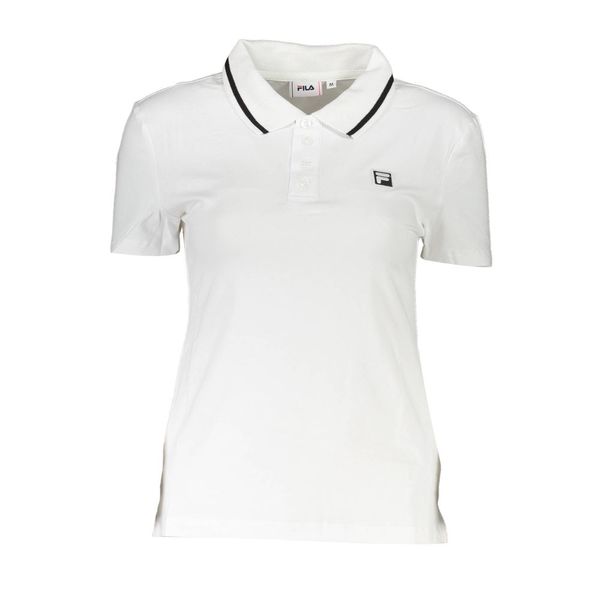Fila FILA POLO SHIRT SHORT SLEEVE WOMAN WHITE