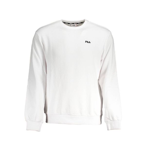 Fila FILA WHITE MEN'S SWEATSHIRT WITHOUT ZIP