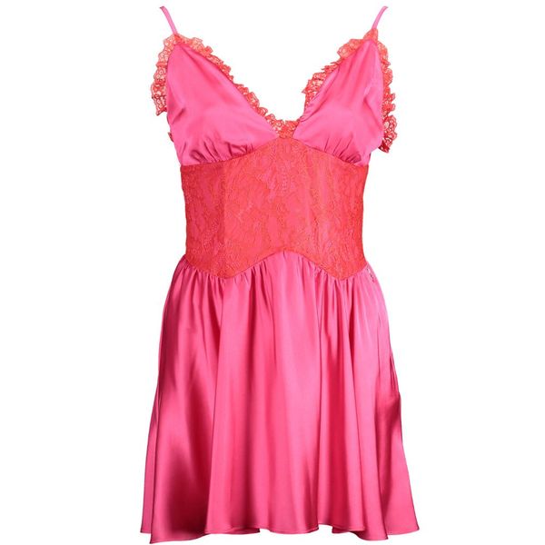 Gaëlle Paris GAELLE PARIS PINK WOMAN SHORT DRESS