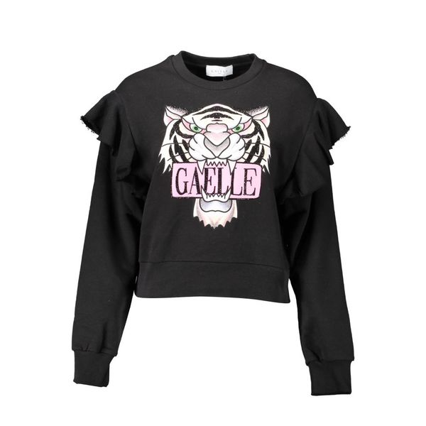 Gaëlle Paris GAELLE PARIS SWEATSHIRT WITHOUT ZIP WOMAN BLACK