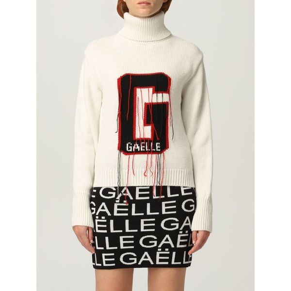 Gaëlle Paris GAELLE PARIS WHITE WOMAN SWEATER
