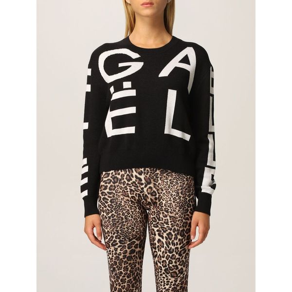 Gaëlle Paris GAELLE PARIS WOMEN'S BLACK SWEATER