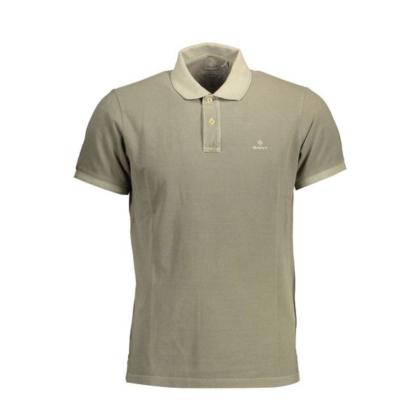 Gant GANT GREEN MEN'S SHORT SLEEVE POLO SHIRT