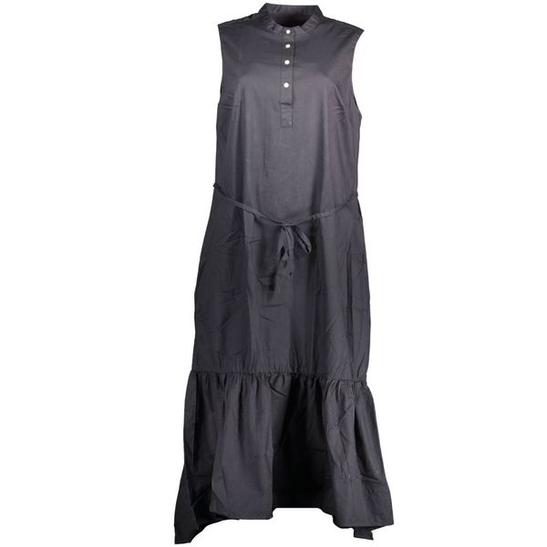 Gant GANT LONG DRESS WOMAN BLACK