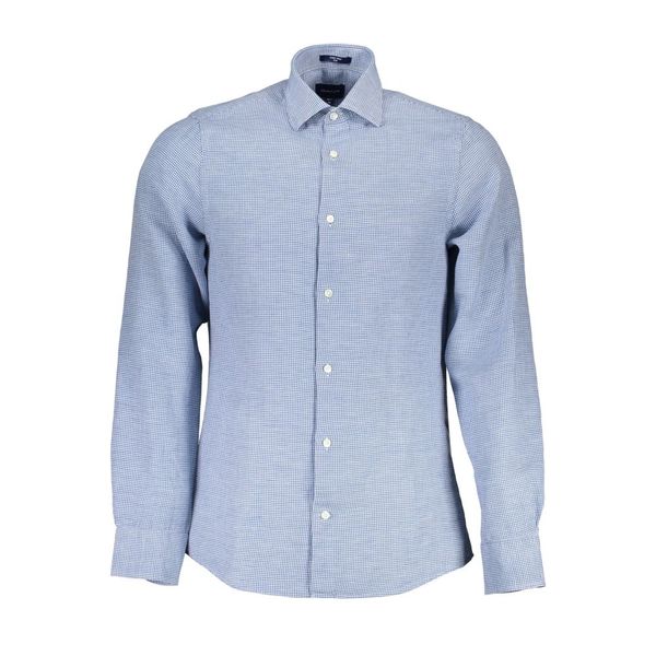 Gant GANT MEN'S BLUE LONG SLEEVE SHIRT