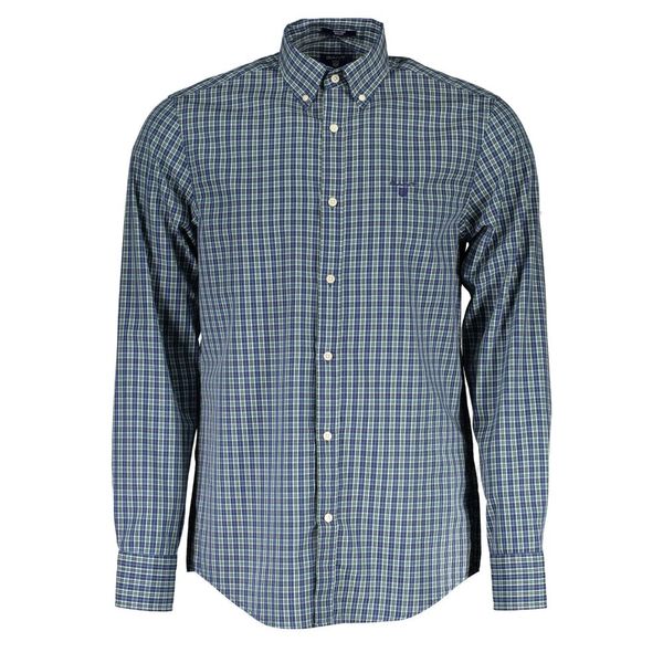 Gant GANT MEN'S GREEN LONG SLEEVE SHIRT