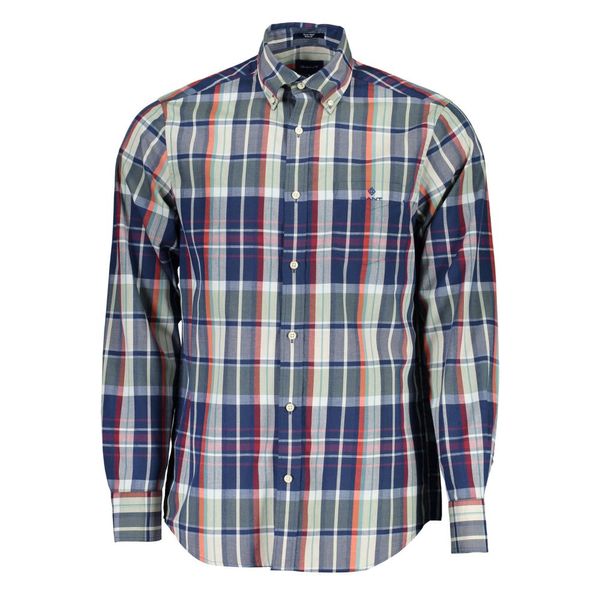 Gant GANT MEN'S GREEN LONG SLEEVE SHIRT